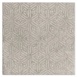 Gulvflis <strong>Inca</strong>  Pattern Grå Matt 33x33 cm